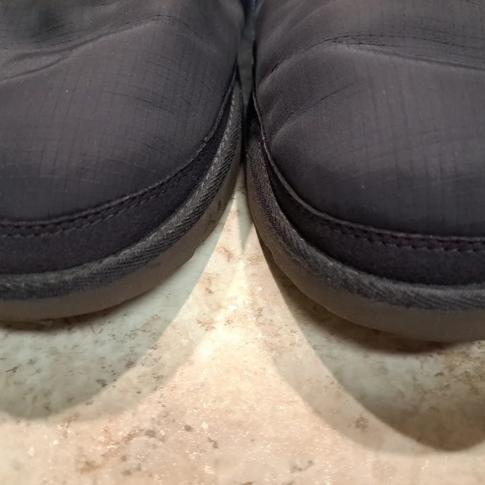 UGG Neumel Canvas Size 10 Dark Navy Chukka Style EUC